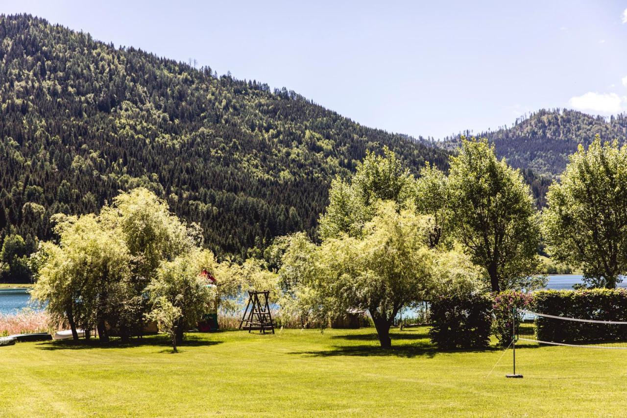 Alte Säge - Ferienwohnung Weissensee Exterior foto