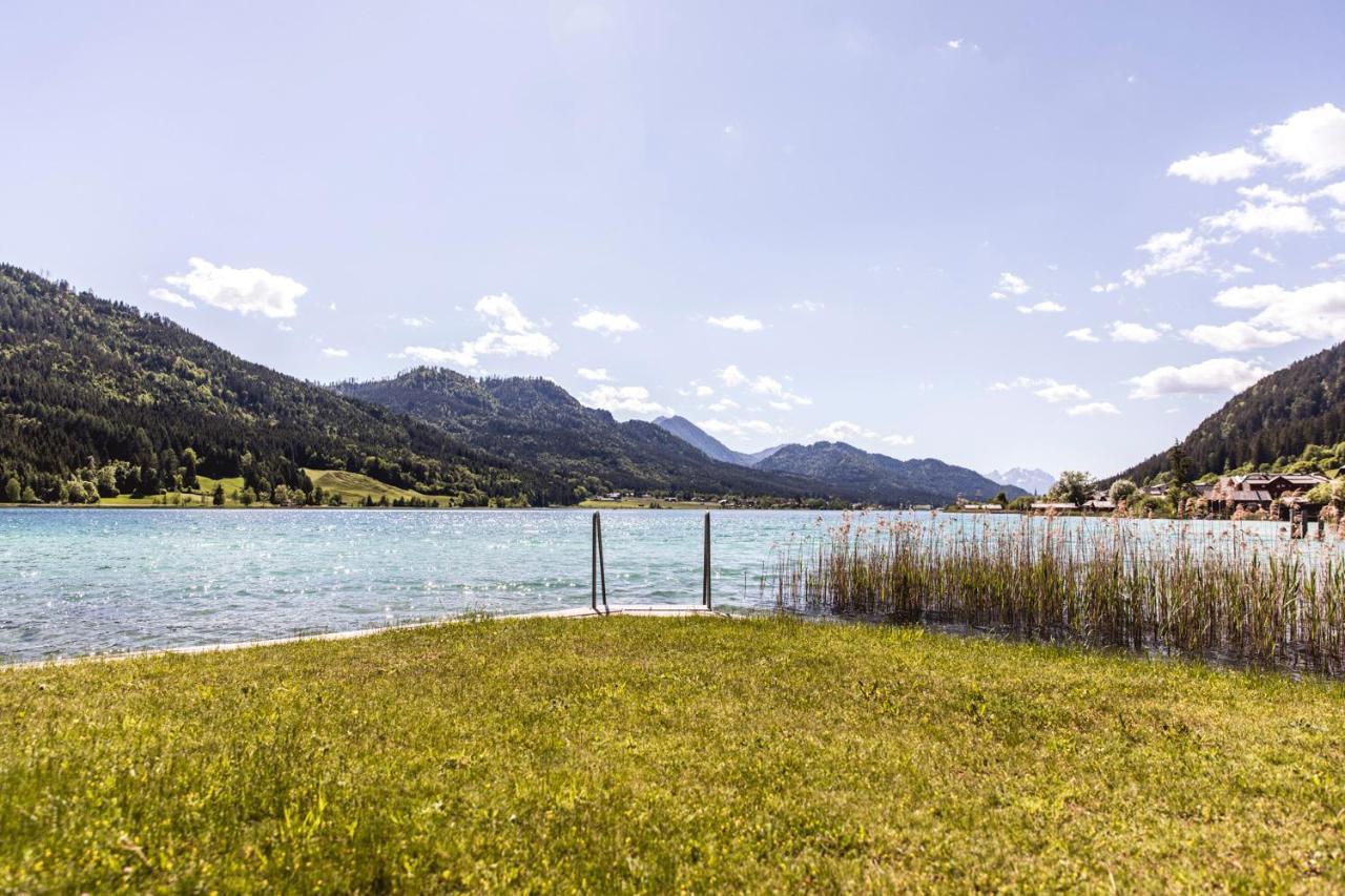 Alte Säge - Ferienwohnung Weissensee Exterior foto