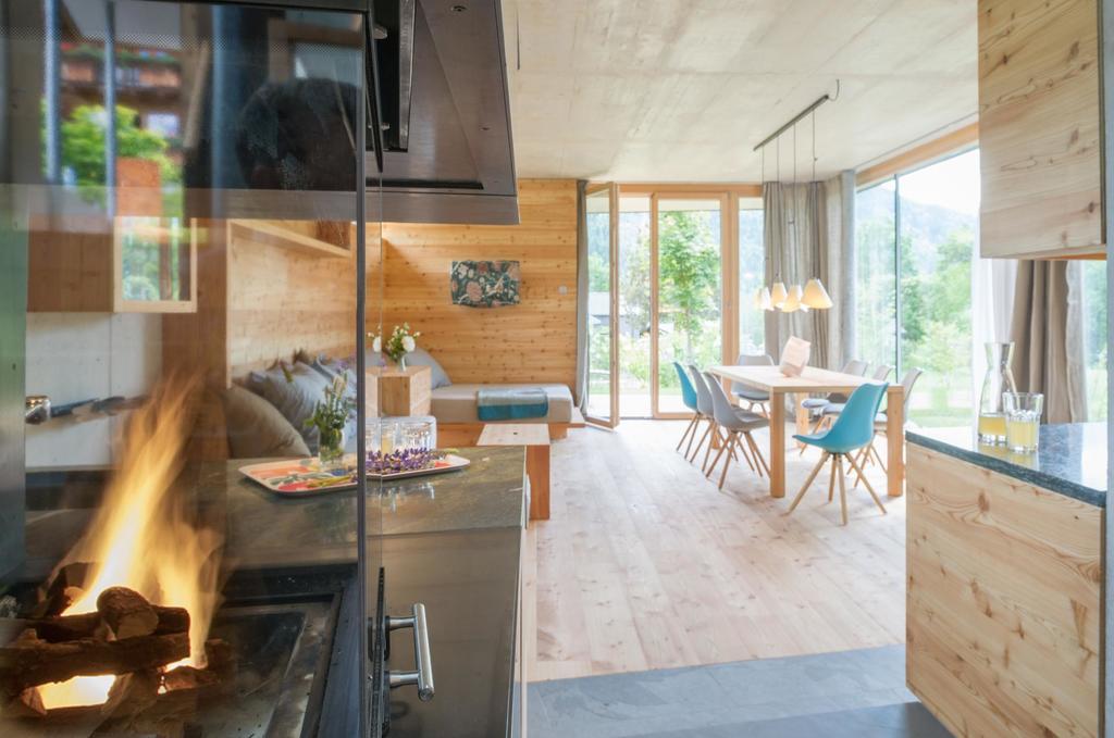Alte Säge - Ferienwohnung Weissensee Exterior foto